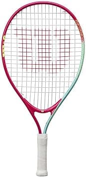 Wilson Intrigue Junior 21 Girls Tennis Racket Red/Yellow Strung 205g L - متتبع أسعار Amazon.sa