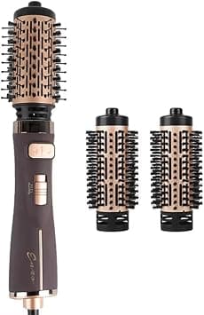 ENZO EN-743 Rotating Hot Air Volumizer 2-in-1 Hair Dryer and Styler with Ionic Technology, Ceramic Coating, Adjustable Heat Settings, and Multi-Directional Rotation - Intl Version على Amazon.ae - متتبع الأسعار