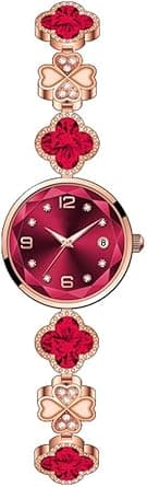 NALACAL Women's Bracelet Watch Women Luxury Dress Ladies Stainless Steel Luminous Waterproof Date Wrist Watches on Amazon.ae - Price Tracker