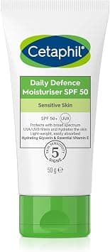Cetaphil Daily Defence SPF for Sensitive Skin, SPF 30 Moisturiser/SPF 50 Mineral Sunscreen, Packaging May Vary on Amazon.ae - Price Tracker
