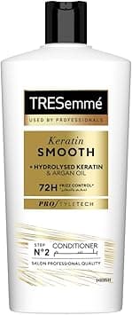 TRESEMME Keratin Smooth & Straight Conditioner, with Argan oil, enjoy up to 72 hours of frizz control, 600ml on Amazon.ae - Price Tracker