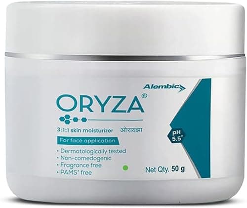 Alembic Oryza 3:1:1 Ceramide Face Moisturizer I Enriched With Hyaluronic Acid & Duraquench I Light Weight I Long Lasting Hydration I For Normal To Sensitive Skin,50G Pack Of 1 - Cream on Amazon.ae - Price Tracker