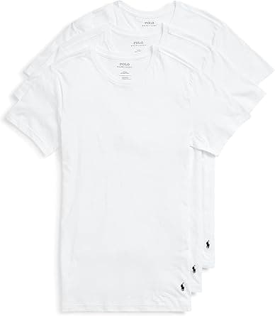 POLO RALPH LAUREN mens Slim Fit Cotton Crew Tee Undershirt (pack of 3) on Amazon.ae - Price Tracker