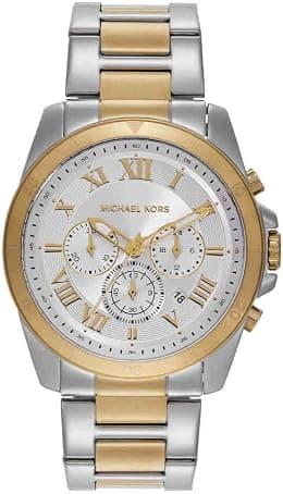 MICHAEL KORS Alek Men's Quartz Chronograph Watch with Stainless Steel Strap - متتبع أسعار Amazon.sa