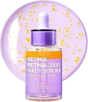 PURITO Retinol 0.1% + Retinal 0.1% Anti-Ageing Facial Serum | for Wrinkles, Fine Lines & Firmer Skin | Dual Retinoids with NAD+, Improve Elasticity & Skin Texture | Korean Skincare, 30 ml 1.01 fl.oz on Amazon.ae - Price Tracker