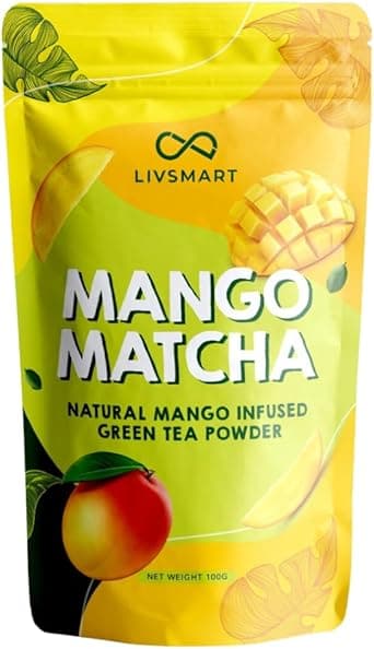 Livsmart Mango Matcha Tea Powder (100g, 50 servings) on Amazon.ae - Price Tracker