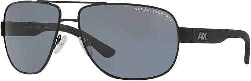Armani Exchange Mens AX2012S Rectangular Sunglasses على أمازون - دليلك لأفضل العروض