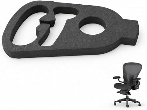 Pivoting Arm Index Replacement for Herman Miller Aeron Chair, Black, Nylon on Amazon.ae - Price Tracker