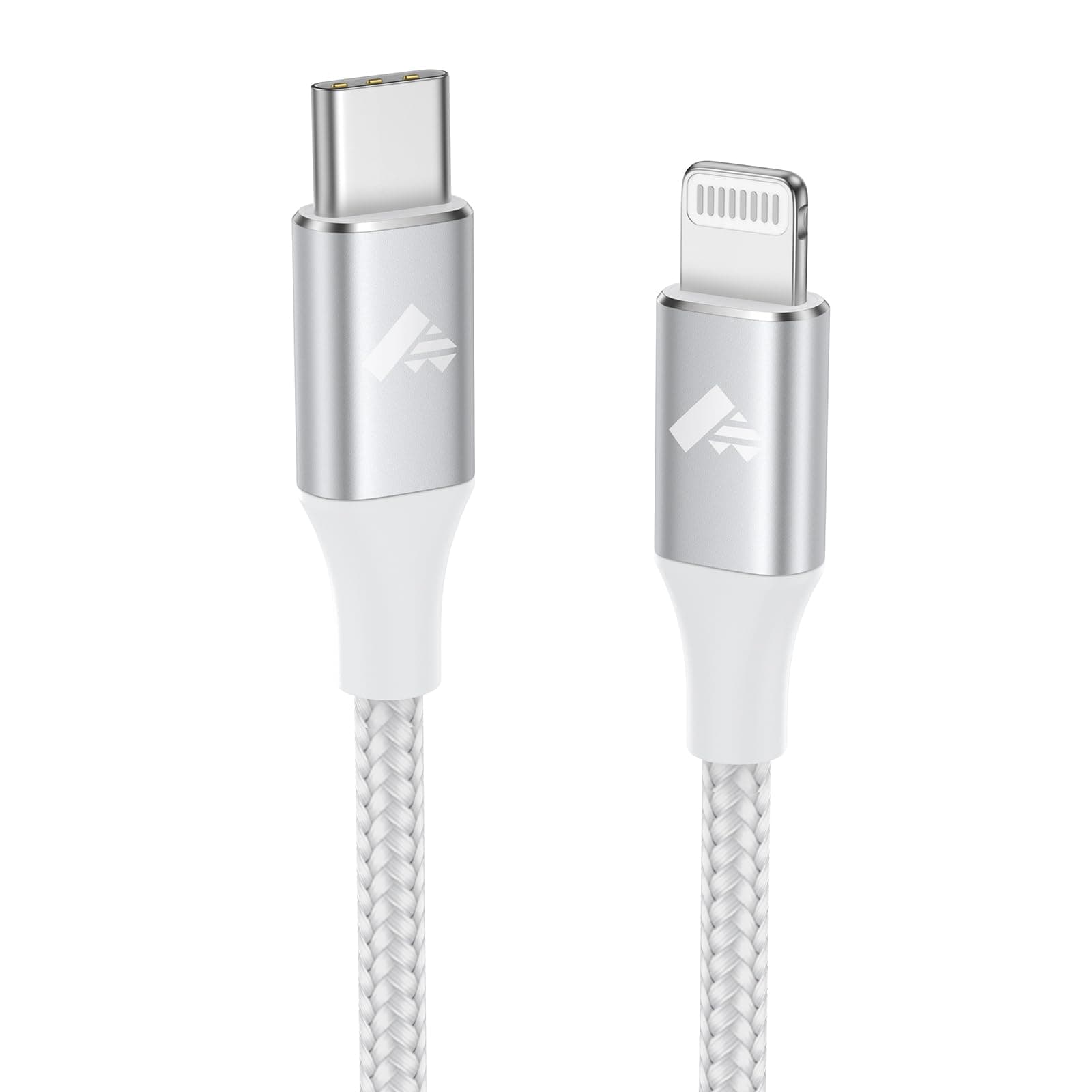 Aioneus iPhone Charger Cable 3M, MFi Certified USB C to Lightning Cable Long Type C iPhone Cable Nylon Braided Fast Charging Cord for iPhone 14 13 12 11 Pro Max Mini XS XR X 8 7 6 5, iPad on Amazon.ae - Price Tracker