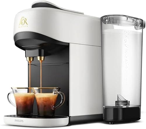 Philips L’OR BARISTA Absolu Capsule Coffee Machine – 19 Bar System, Dual Capsule Recognition, Enjoy Over Ice, Intensity Boost, XXL Capsules Compatible, Satin White (LM9512/00) on Amazon.ae - Price Tracker