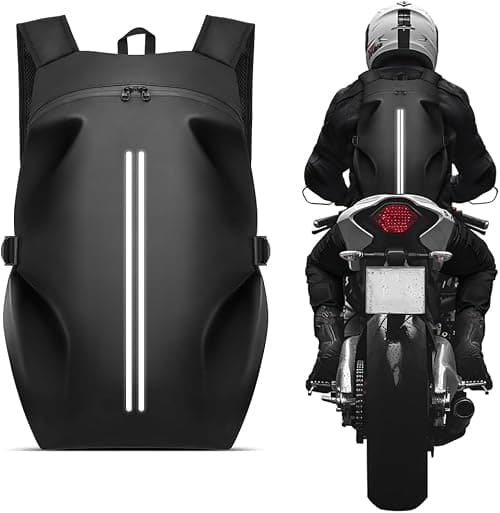 ELEPHANTBOAT® Cycling Backpack, Fashion Waterproof Motorcycle Backpack with Compartment, Reflective Strip Design, Padded Back Support & Shoulder Straps, Multipurpose Backpacks for Travel, Hiking on Amazon.ae - Price Tracker