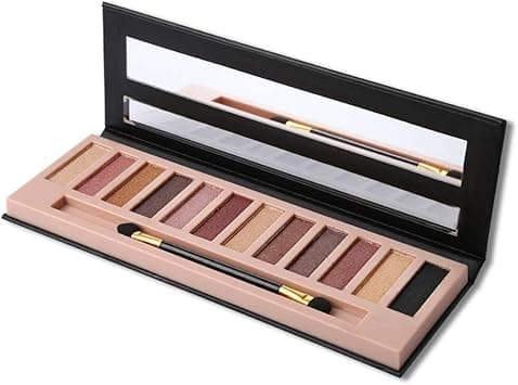 Makeup Nude Colors Eyeshadow Palette Natural Nude Matte Shimmer Glitter Pigment Eye Shadow Pallete Set Waterproof Smokey Professional Beauty Makeup Kit,12 Colors on Amazon.ae - Price Tracker