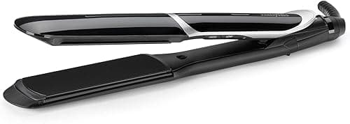 BaByliss Sleek Control Hair Straightener For Women | Built-in 35mm Elongated Tourmaline Ceramic Plates | 6 Adjustable Heat Settings From 140-235°C | Removable Comb & Auto Shut Off | ST397SDE (Black) on Amazon.ae - Price Tracker