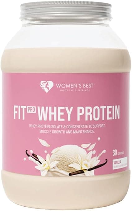 Women's Best Fit Pro Whey Protein – Premium Blend for Lean Muscle & Recovery – 908g, Vanilla Flavor on Amazon.ae - Price Tracker