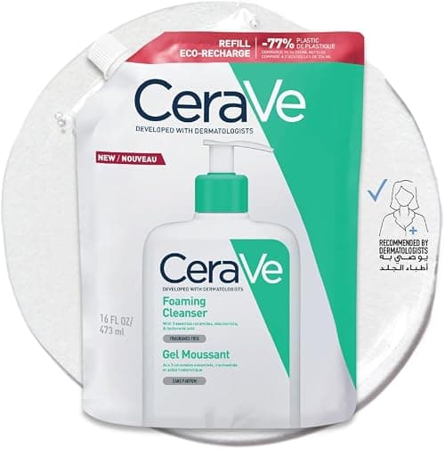 Cerave Foaming Cleanser for Normal to Oily Skin with Hyaluronic Acid on Amazon.ae - Price Tracker