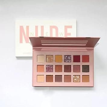 OSYA Nude Eyeshadow Palette 18 Colors Matte Shimmer Glitter Multi-Reflective Shades Ultra Pigmented Makeup Eye Shadow Powder Waterproof Eye Shadow Palette on Amazon.ae - Price Tracker