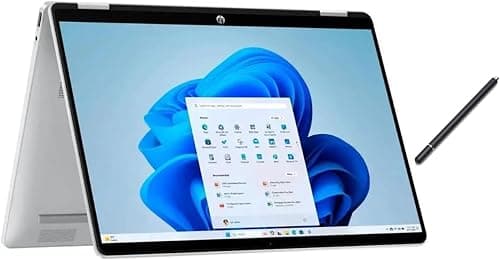 HP (Upgraded) OmniBook 5 Flip 2-in-1 14" Full HD+ Touch-Screen Laptop | Intel Core 5 120U|Intel Graphics| Copilot | Webcam| Silver | 8GB RAM DDR5 | 512GB SSD |Windows 11 Home |Bundle with Stylus Pen on Amazon.ae - Price Tracker