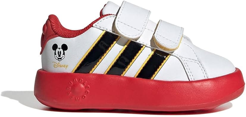 adidas Boy's Unisex x Disney Mickey Mouse Grand Court Shoes Kids, FTWR White/core Black/Bold Gold, 5 UK Child on Amazon - Best Deal Finder