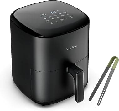 Moulinex Easy Fry Max EZ245820ES Air Fryer 1500W Energy Saving Up to 70% Intuitive Control Panel 10 Automatic Programs for 6 People - Black on Amazon - Best Deal Finder
