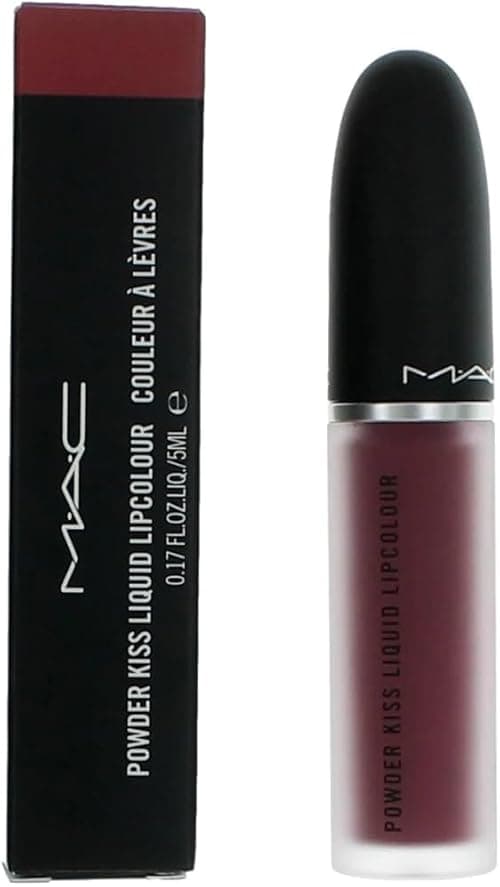 MAC Jeans Powder Kiss Liquid Lipcolour - # 990 More The Mehr-Ier 5ml on Amazon.ae - Price Tracker