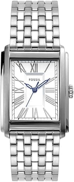 FOSSIL Carraway Watch for Men, Quartz Movement with Leather or Stainless Steel Strap - Amazon.sa Price Tracker
