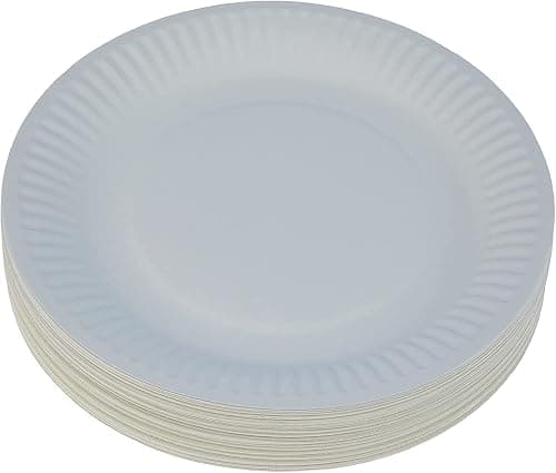 Hotpack Disposable Paper Plate - 7 - 100 Pcs on Amazon - Best Deal Finder