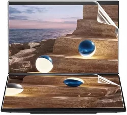 Gruattreay Primary and Secondary Screen Film Compatible with ASUS Zenbook DUO (UX8407) 2026 Laptop, Dual Screen Protector 14'' High Definition Scratch Resistant Film على Amazon.ae - متتبع الأسعار