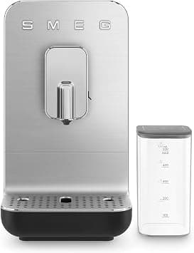 Smeg BCC13BLMUK Bean to Cup Coffee Machine with Integreated Milk System, 15 Bar Pressure, Italian Design, Matte Black on Amazon - Best Deal Finder