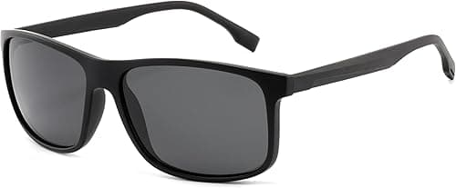 PUKCLAR Polarized Sunglasses for Men Lightweight TR90 Frame UV400 Protection Square Sun Glasses on Amazon.ae - Price Tracker