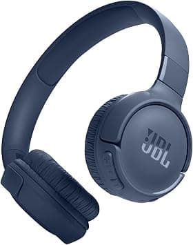 JBL Tune 520BT Wireless On-Ear Headphones, Pure Bass Sound, 57H Battery with Speed Charge, Hands-Free Call + Voice Aware, Multi-Point Connection, Lightweight and Foldable - Blue, JBLT520BTBLUEU on Amazon.ae - Price Tracker