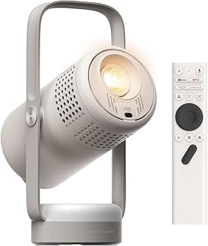 XGIMI Vibe One Mini 1080P Smart Portable Projector, Google TV with Licensed Netflix, Sound by JBL, Built-in Battery, Auto Focus Auto Keystone, HD Outtdoor Movie Projector for Home(Cloud Ash) on Amazon.ae - Price Tracker