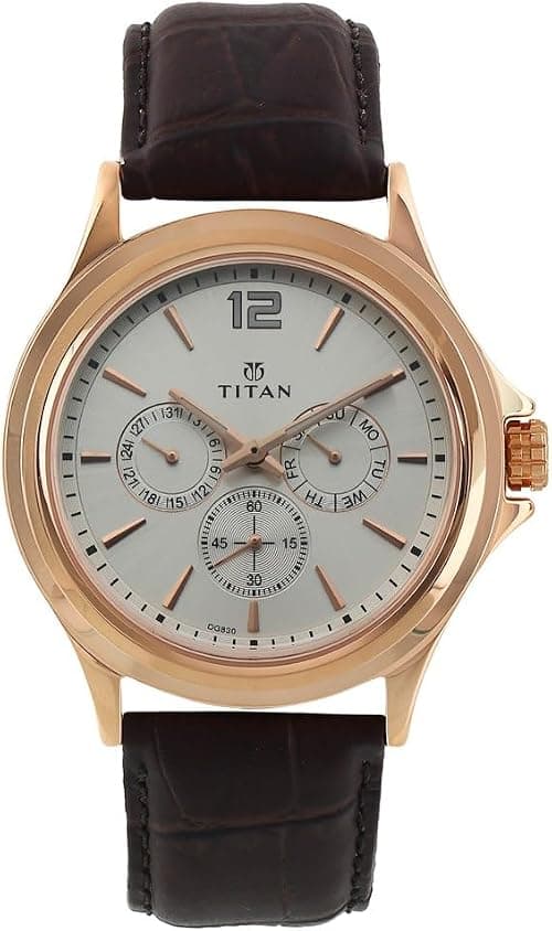 Titan Workwear Men’s Chronograph Watch | Quartz, Water Resistant, Stainless Steel Band on Amazon.sa - Price Tracker