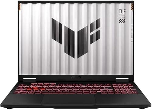 ASUS TUF Gaming A16 Laptop, 16" WUXGA 165Hz IPS Display, AMD Ryzen 7 260, 16GB DDR5 RAM, 512GB SSD, NVIDIA GeForce RTX 5050 8GB GDDR7, 1-Zone RGB Keyboard, Jaeger Gray على Amazon.ae - متتبع الأسعار