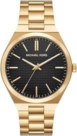 Michael Kors MK9226 Lennox Stainless Steel Wrist Watch for Men, 43 mm Case Size, Gold - Amazon.ae Price Tracker
