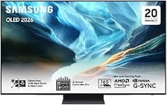 Samsung 65 Inch OLED TV, S90H, 4K, HDR 10+, Motion Xcelerator 165Hz, Dolby Atmos, Glare Free with Real Black & Real Color, LaserSlim, AI Upscaling, G-Sync, Smart TV QA65S90HAEXSA (2026 - KSA Version) - Amazon.sa Price Tracker