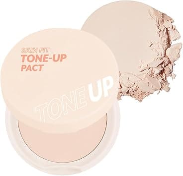 I'M MEME Compact - Skin Fit Tone Up Pact | Flawless Finish Powder with Aqua Sebum, Soft&Velvet Pressed Powder Compact, Smooth Pores&Fine Lines, Makeup Powder, Oil Control, Stocking Stuffers, 0.35 Oz on Amazon.ae - Price Tracker