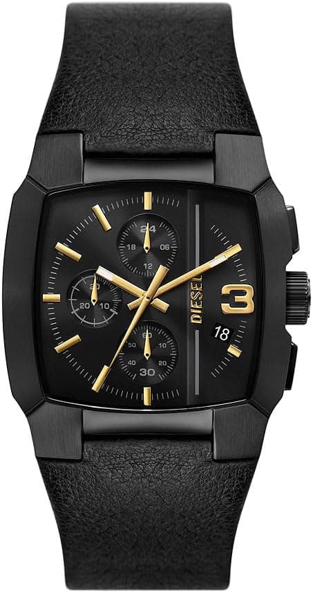 Diesel Watch for Men Clasher, Three Hand Movement, 51mm Gunmetal Stainless Steel case with a Stainless Steel Strap, DZ7462 on Amazon.ae - Price Tracker