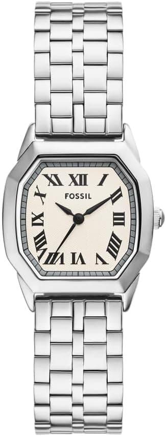 Fossil Women's Analog Quartz Watch with Stainless Steel Strap ES5363 on Amazon.ae - Price Tracker