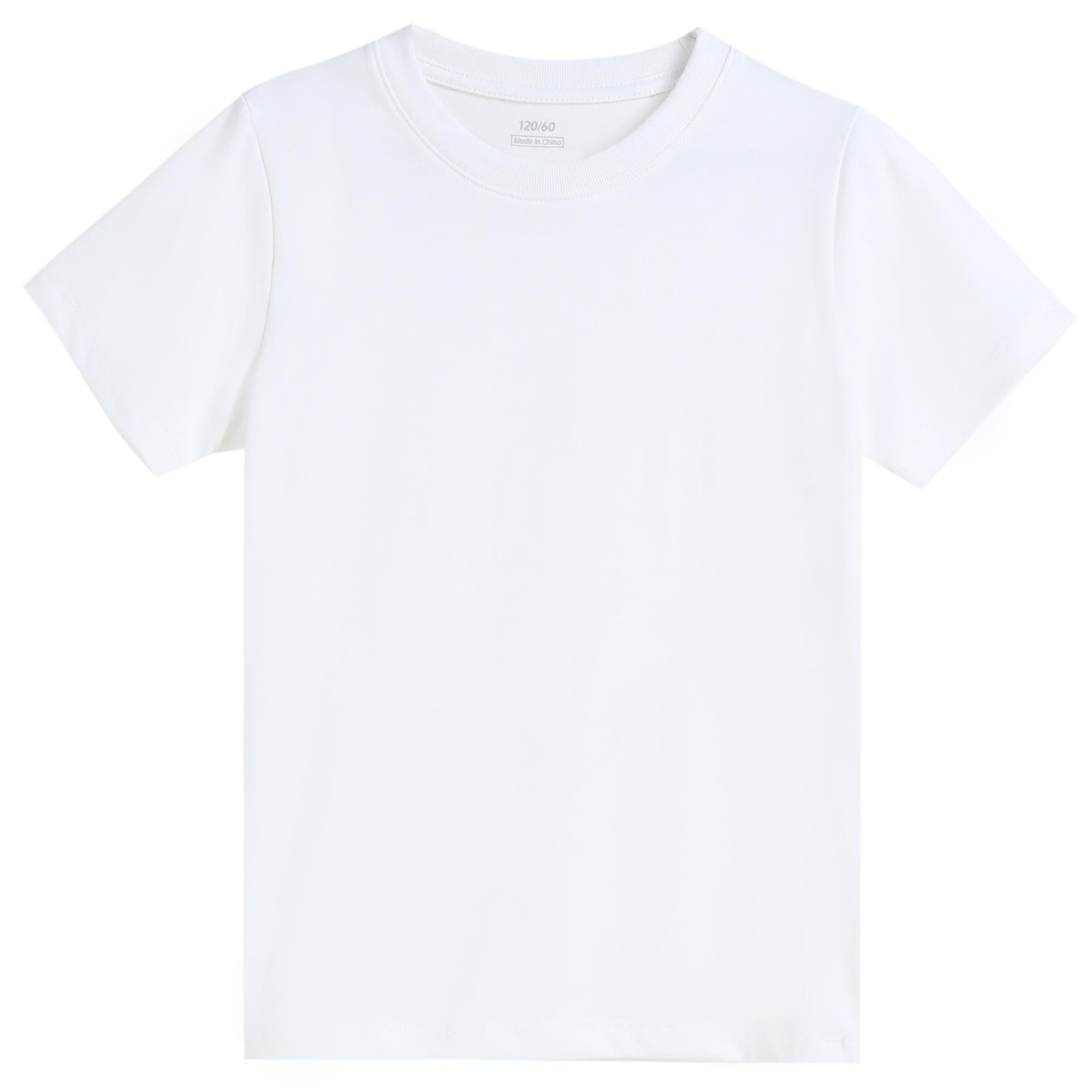 ZAMPLINKA Kids' 100% Cotton Unisex Round Neck Short Sleeve Boys' T-Shirt on Amazon.ae - Price Tracker