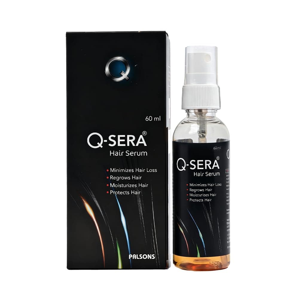 QSERA Hair Growth Serum 20 Days Hair Fall Control Solution|Dermatologist-Recommended|Strengthens Roots, And Promotes Thicker, Healthier Hair|Proven Choice| Superior Over Redensyl, For Men & Women on Amazon.ae - Price Tracker