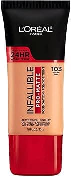 L'oreal Paris Infallible Pro-Matte Foundation - 1.0 oz, Natural Buff 103 on Amazon.ae - Price Tracker