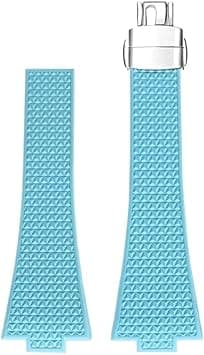 Fluoro Rubber Strap fit for Tissot PRX Series 35mm 40mm Butterfly Buckle Quick Release FKM Replace Watch Band for Men Women 11/12mm on Amazon.ae - Price Tracker