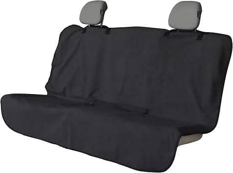 Back Seat Cover for Car Trucks Van SUV Jeep,Waterproof Rear Bench Towel Seat Covers for Dogs and Kids,Automotive Backseat Protector (Black) على Amazon.ae - متتبع الأسعار
