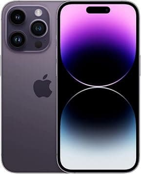 Apple (Refurbished) iPhone 14 Pro, 128GB, Deep Purple - Dual eSIM (US Version) on Amazon - Best Deal Finder