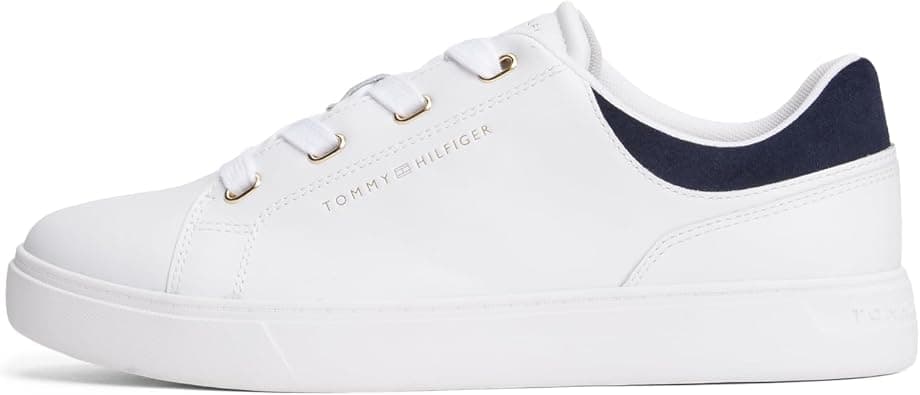 Tommy Hilfiger Women Casual Cupsole Sneaker FW0FW08816 Low Top, White on Amazon.ae - Price Tracker