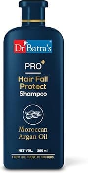 Dr Batra's Shampoo PRO+ Hair Fall Protect Shampoo-350 ml | Sulphate Free Moroccan Argan Oil Shampoo for Men & Women (Pack of 1) on Amazon.ae - Price Tracker