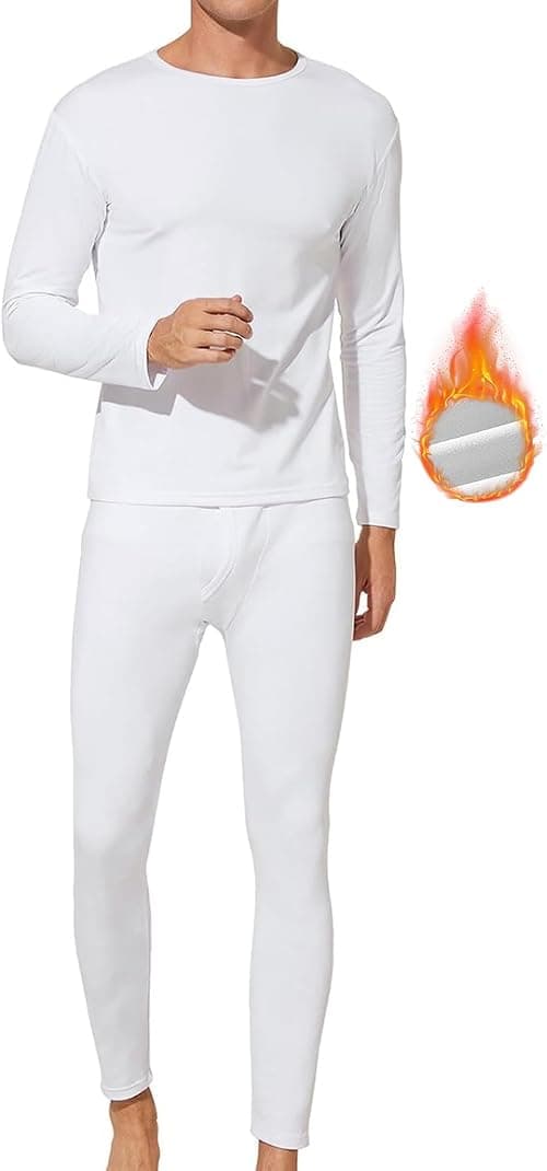 Thermal Underwear Set for Men,Adding Velvet and Thickening,Necomi Premium Soft Thermal Underwear Winter Base Layer Tops & Bottoms for Men,Suitable for Daily and Outdoor Sports on Amazon - Best Deal Finder