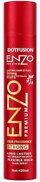 Enzo Hair Spray for Strong Hair For Men & Women Long (420 ml) على Amazon.ae - متتبع الأسعار