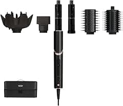 Shark FlexStyle 5-in-1 Air Styler & Hair Dryer With Auto-Wrap Curlers, Paddle & Oval Brush, Concentrator, Diffuser and Sorage Case, No Heat Damage, Black, HD440ME, 5 Years Warranty - Amazon.sa Price Tracker