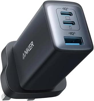Anker 735 Charger (Nano II 65W), PPS 3-Port Fast Compact USB C Charger for MacBook Pro/Air, iPad Pro, Galaxy S26/S25/S24, Dell XPS 13, iPhone 17/16/15, Huawei, Xiaomi, Redmi, Vivo, Oppo على Amazon.ae - متتبع الأسعار